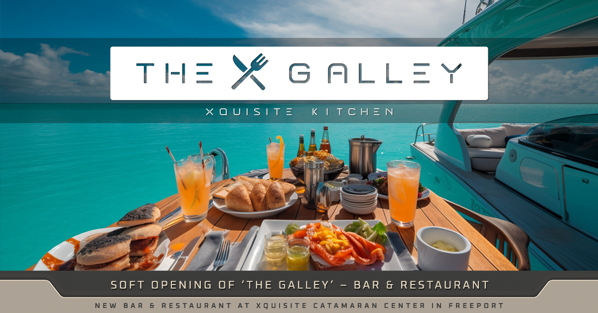 Menu The Galley Xquisite Catamaran Center